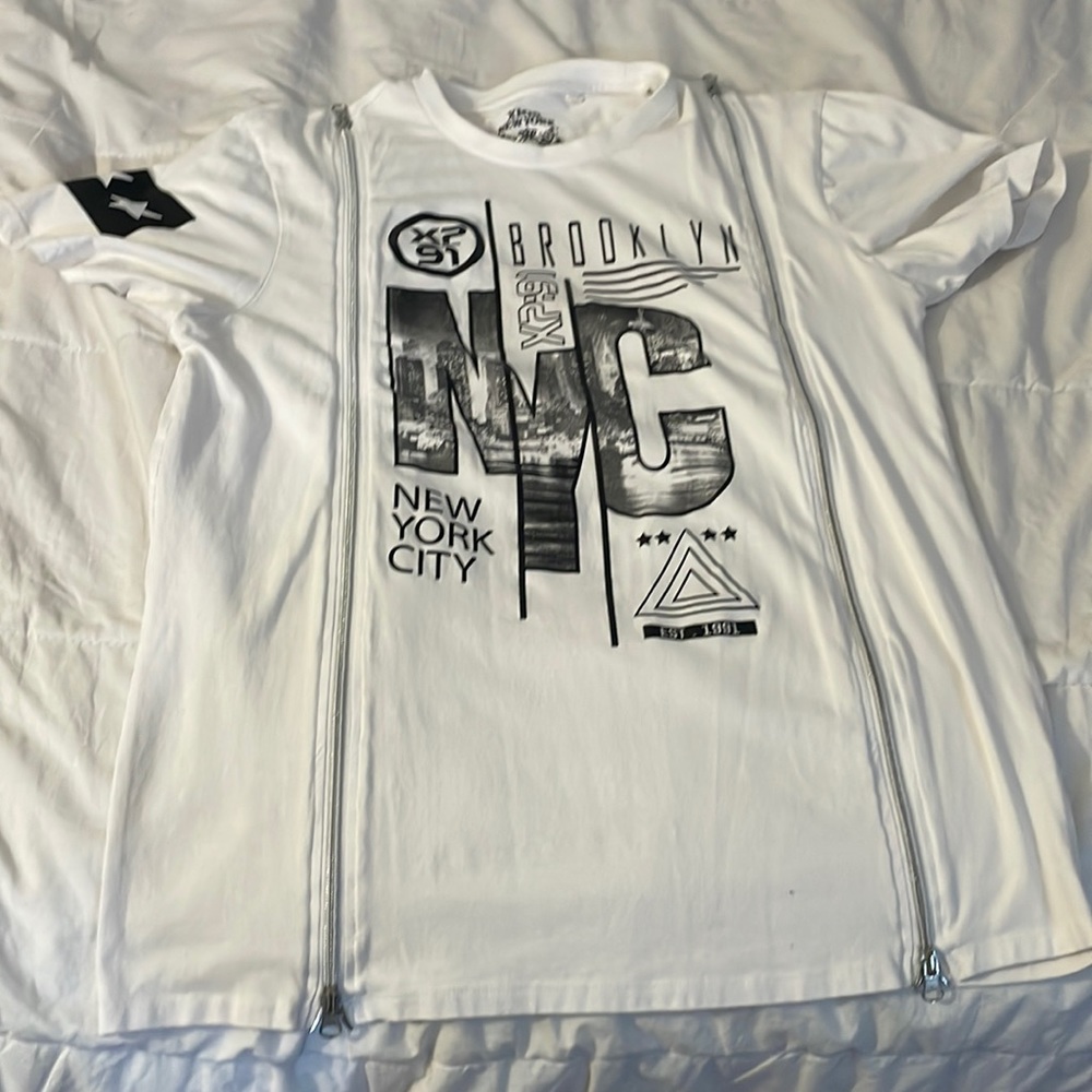XIOS NY sip up shirt